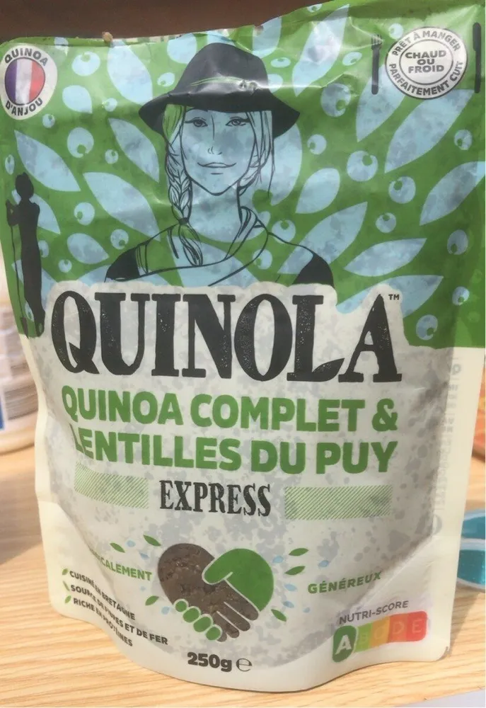 Quinoa complet et lentilles du puy express