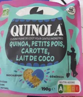 Quinoa petit pois carottes lait de coco