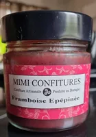 Confiture framboise épépinée