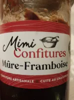 Confiture mure framboise