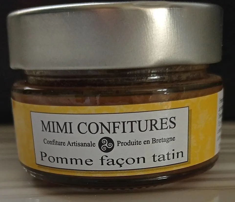 Mini confiture pomme façon tatin