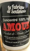 Chocolat Noir 57% Et Nougatine - Noir Amour