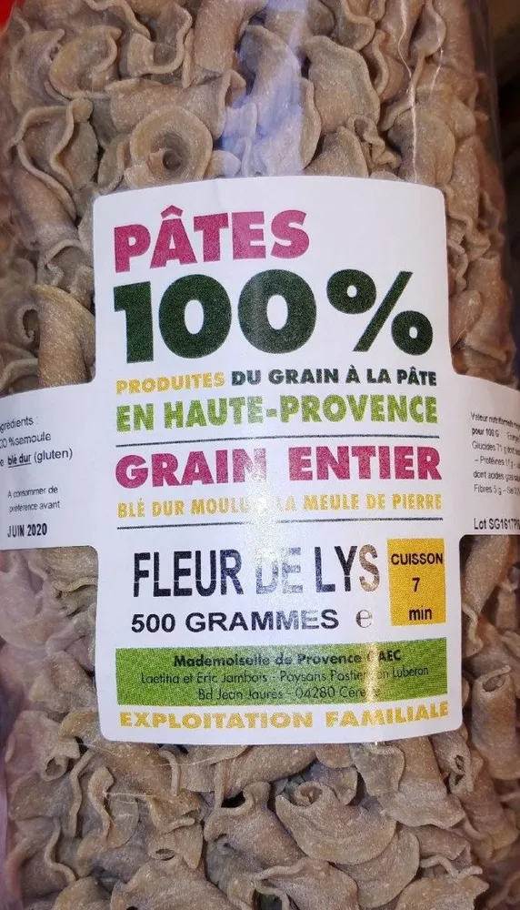 Pates fleur de lys