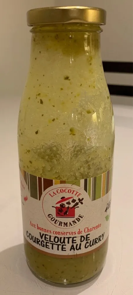 Velouté de courgette au curry