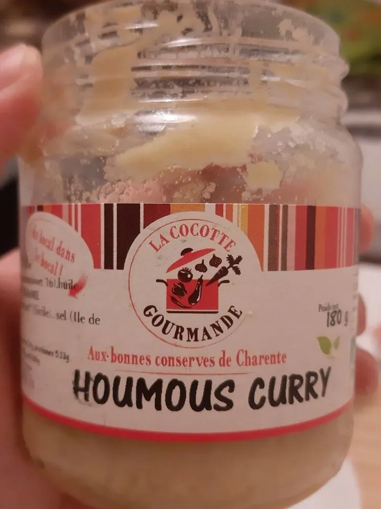 Houmous au curry
