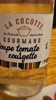 Soupe tomate ail courgette