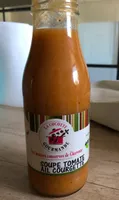 Soupe tomate ail courgette