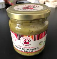 Caviar de courgette au basilic