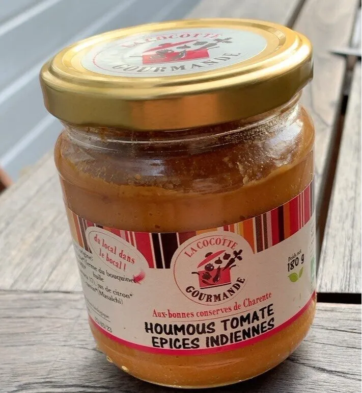 Houmous Tomates Epices indiennes