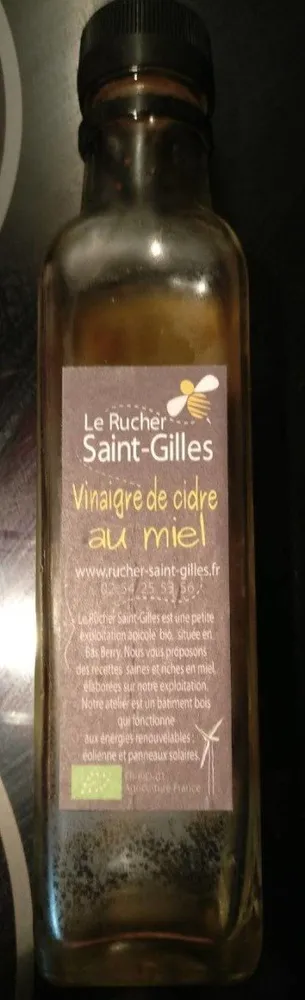 Vinaigre de cidre au miel
