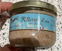 Rillettes d’oie 100% pur oie