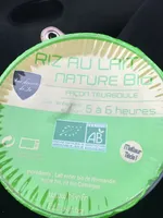 Dessert bio Riz au lait nature