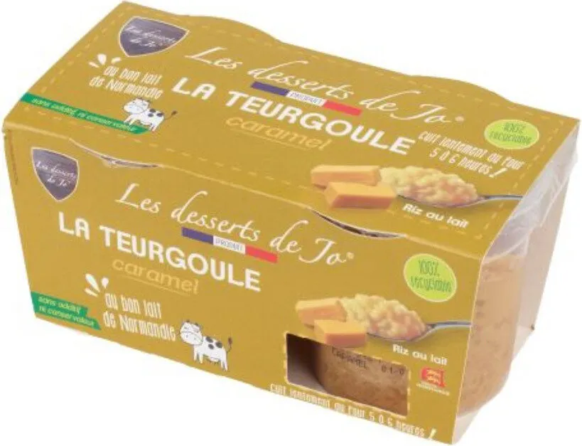 Teurgoule au  caramel 2×110 g