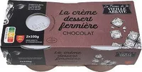 Crème dessert fermière chocolat