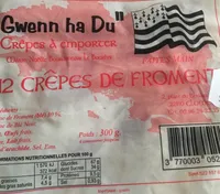 12 crepes de froment