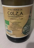 Huile vierge de colza
