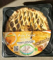 La Tourte Lentins de chêne Volaille