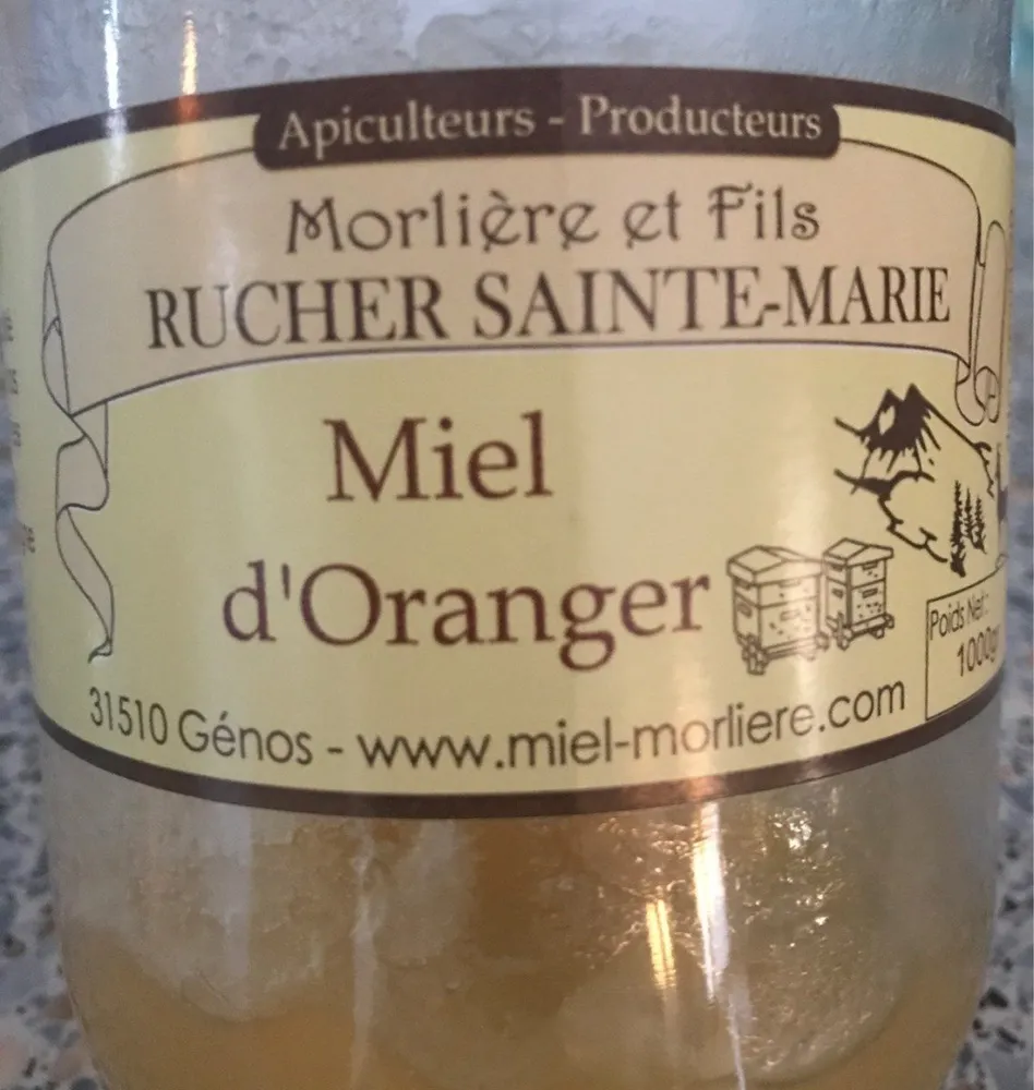 Miel d'oranger
