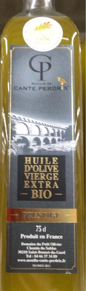Huile d’olive vierge extra bio