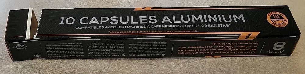 Cafe cremoso intensité 8