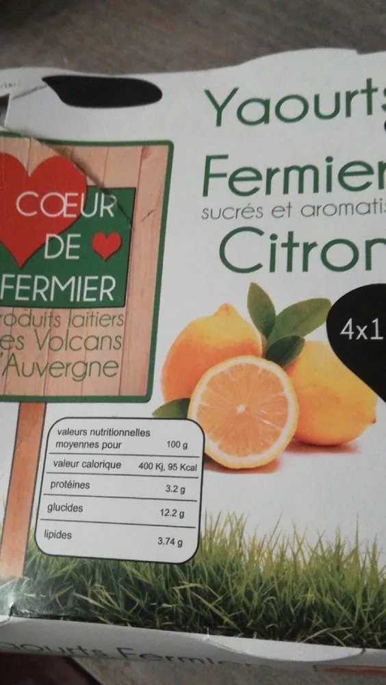 Yaourts fermiers