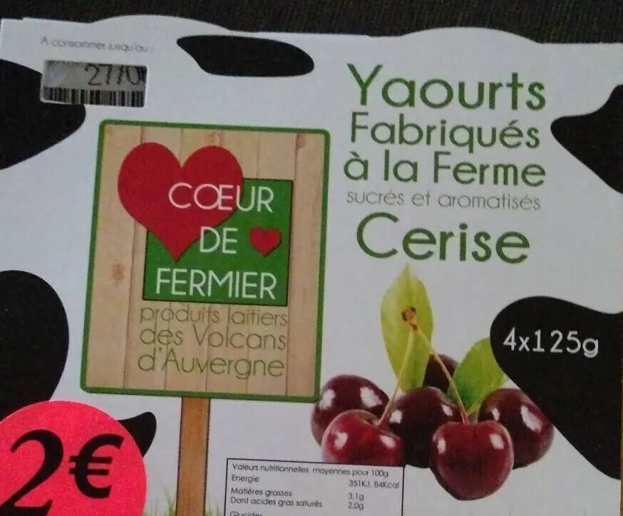 Yaourt Cerise