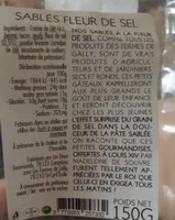 Sablé fleur de sel