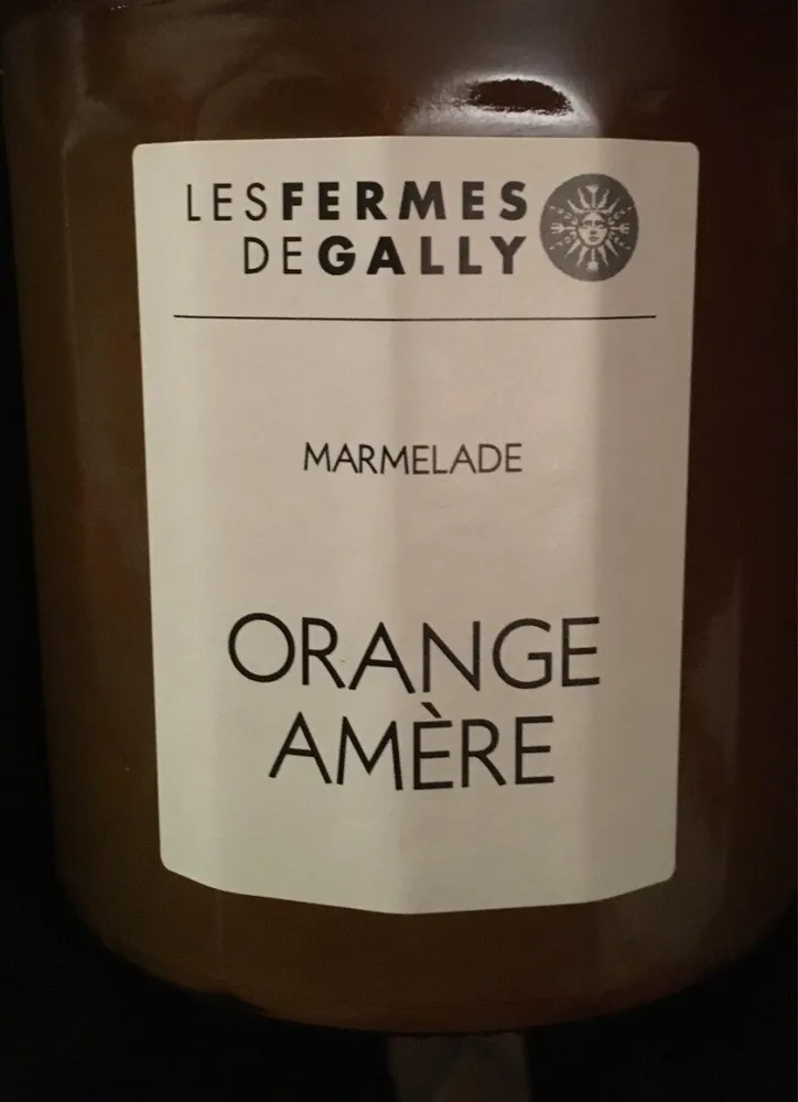 Marmelade d'orange amère