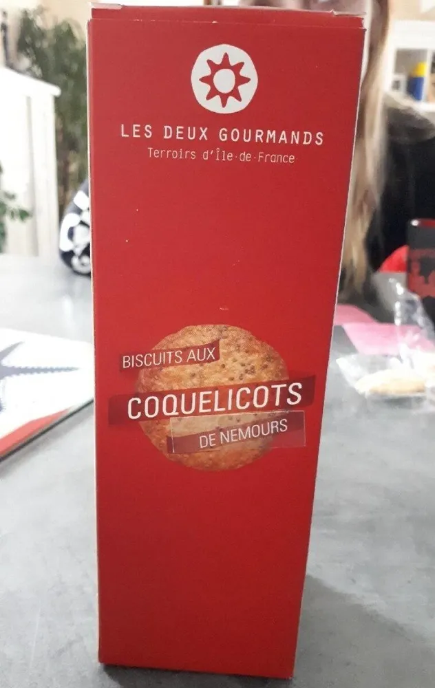 Biscuits aux coquelicots de Nemours