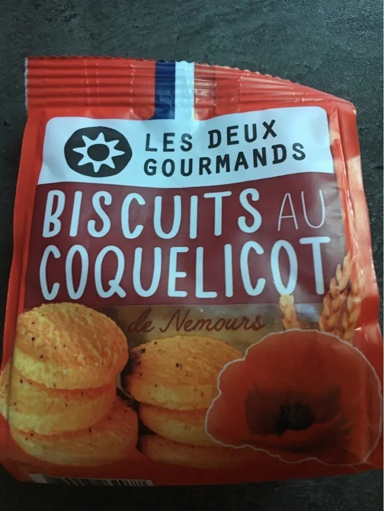 Biscuits au coquelicot