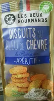 Biscuits au bleu de chèvre & romarin