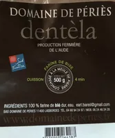 Pâtes dentèla
