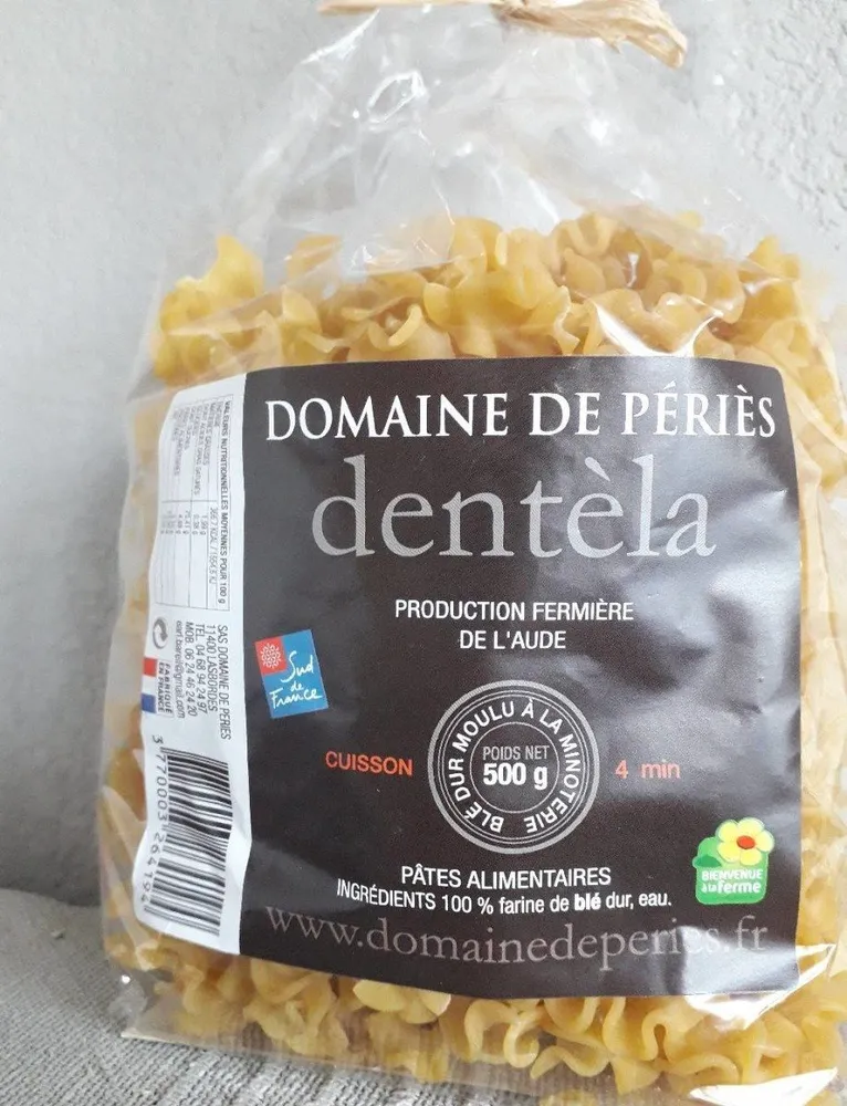 Pâtes dentèla