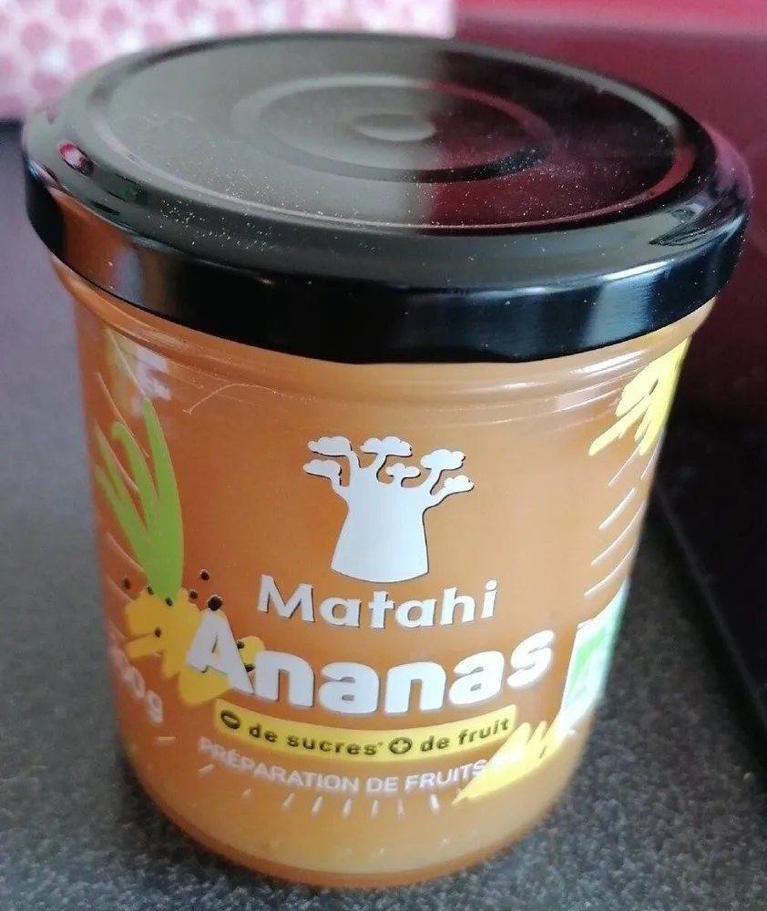 Préparation de fruits ananas