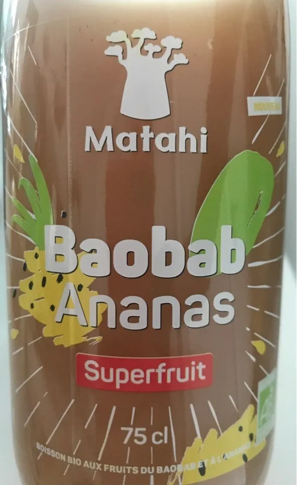 Jus baobab ananas