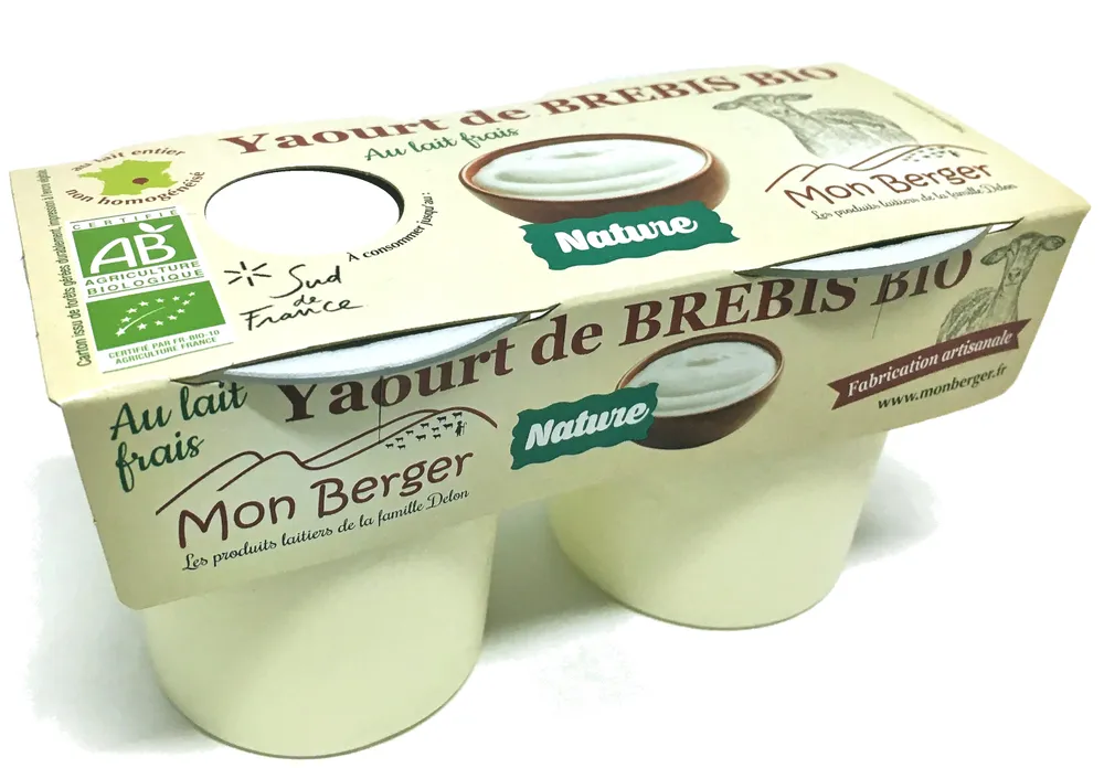 Yaourts au lait de brebis