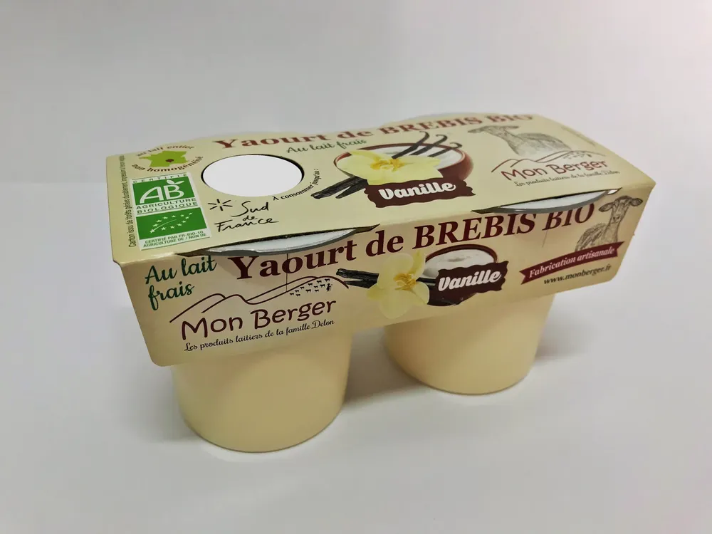 Yaourt au lait de Brebis Bio Vanille
