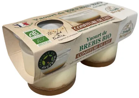 Yaourt brebis Confiture de lait