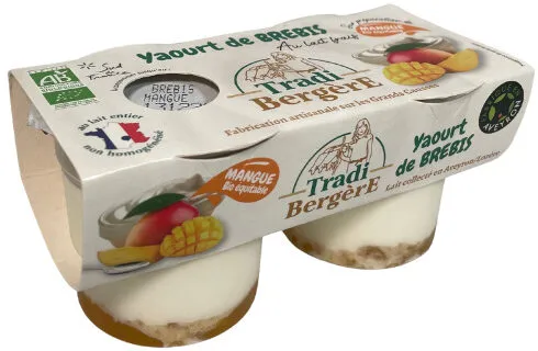 Yaourt brebis Mangue