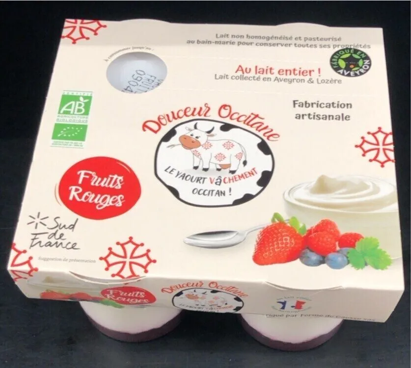 Yaourt Fruits Rouges