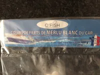 Coeur de filets de merlu blanc du cap