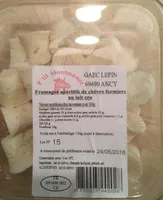 Fromages aperitifs de chevre fermier