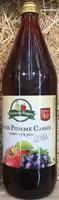 Jus de pomme cassis