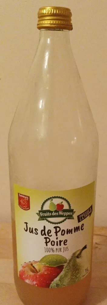 Jus de pomme poire