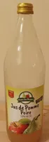 Jus de pomme poire