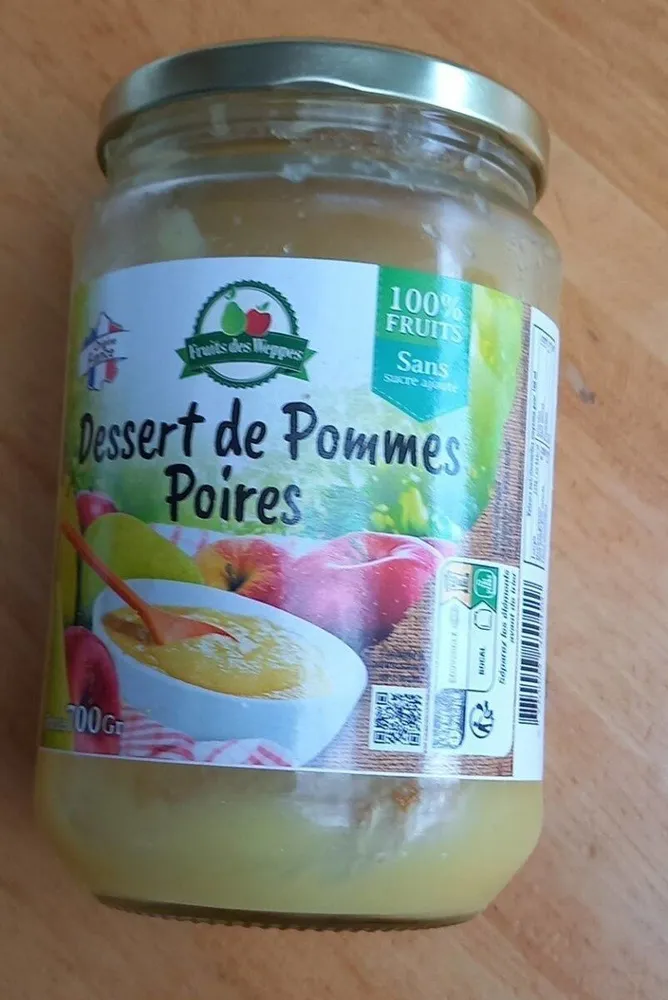 Dessert de pommes poires