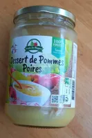 Dessert de pommes poires