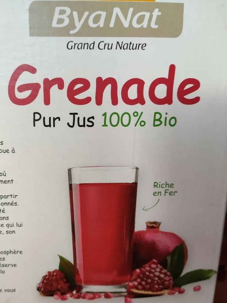 Grenade Pur Jus 100% Bio