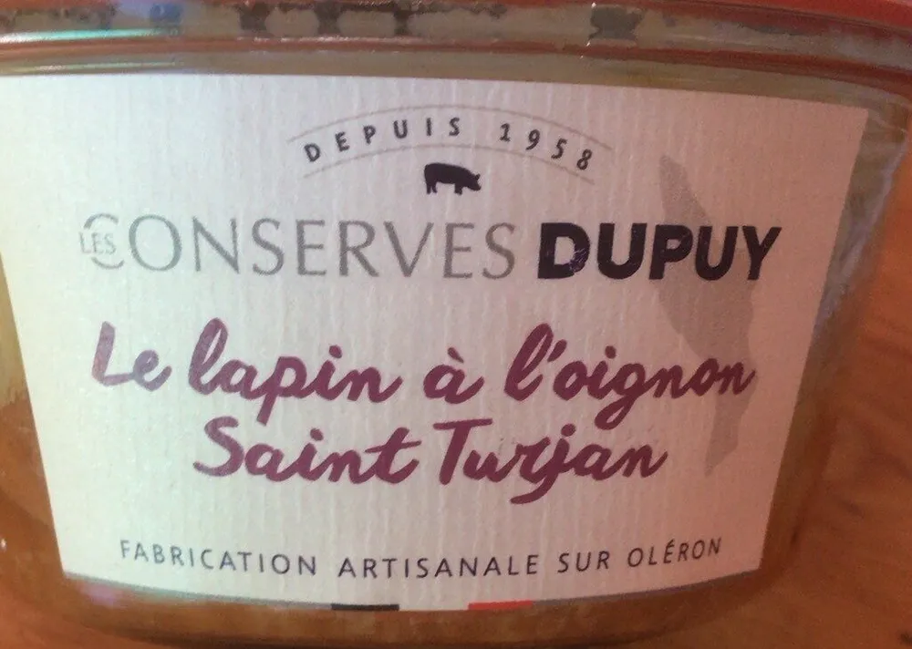 Le Lapin à l‘oignon Saint Turjan