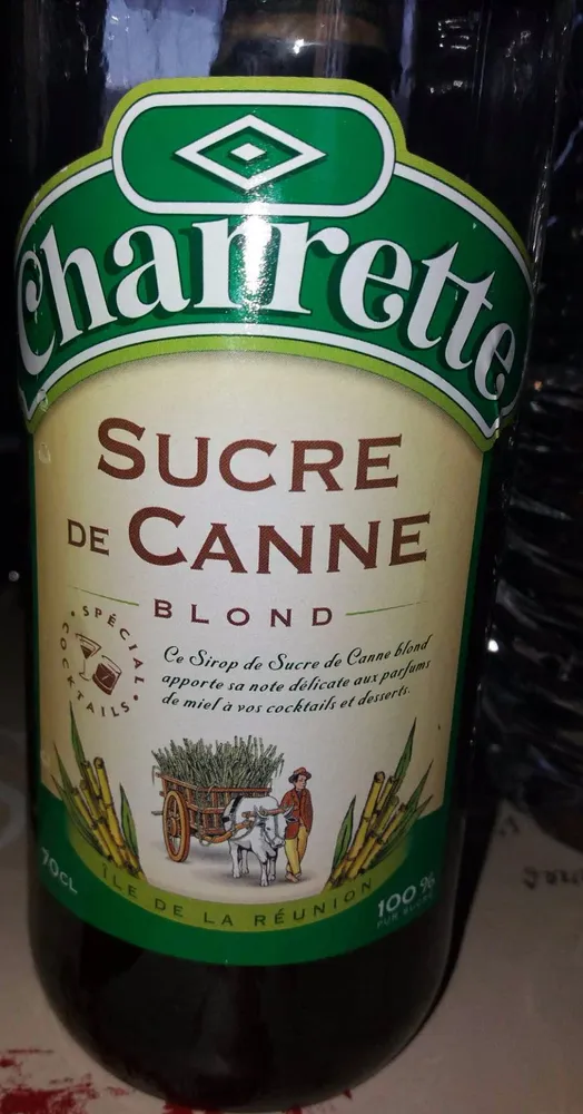 Sirop Sucre De Canne Charrette